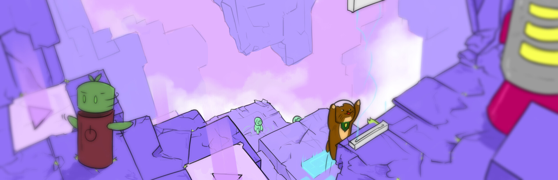 Puzzles in Otter Space