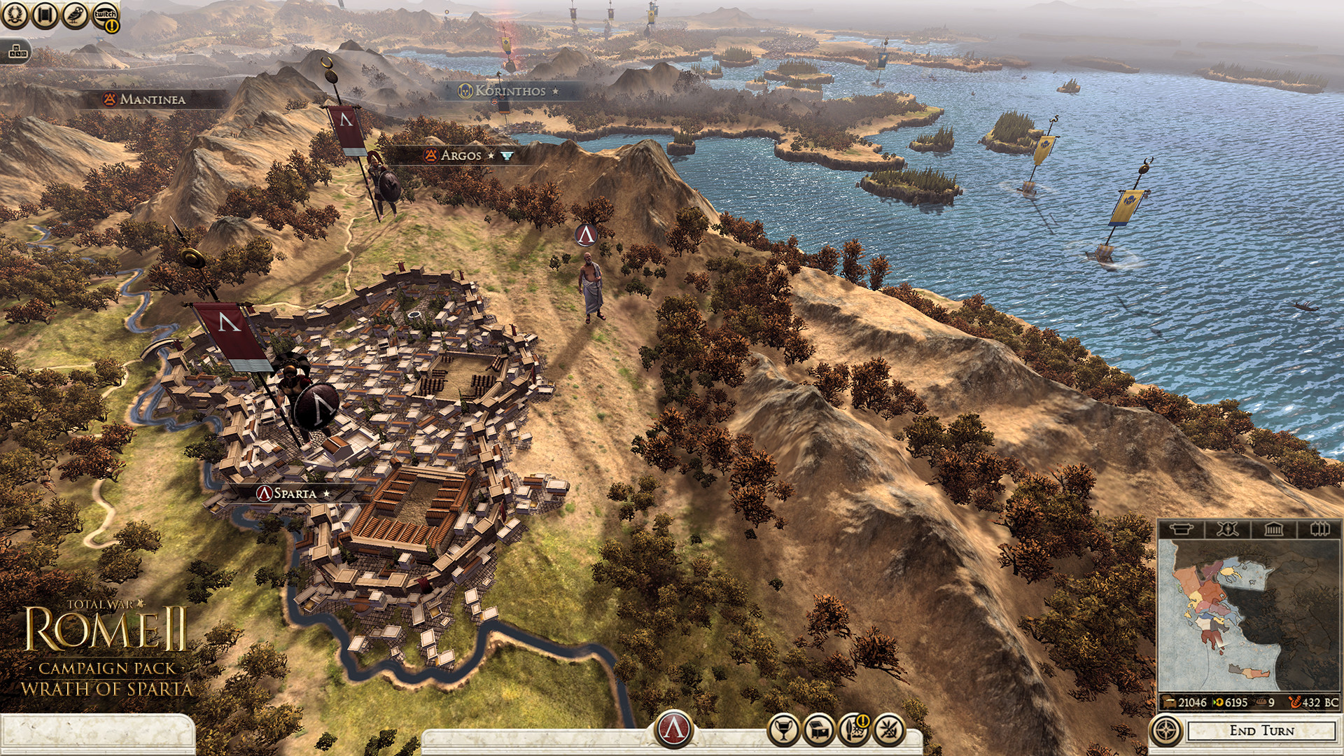 Total War: ROME II - Wrath of Sparta DLC screenshot 1