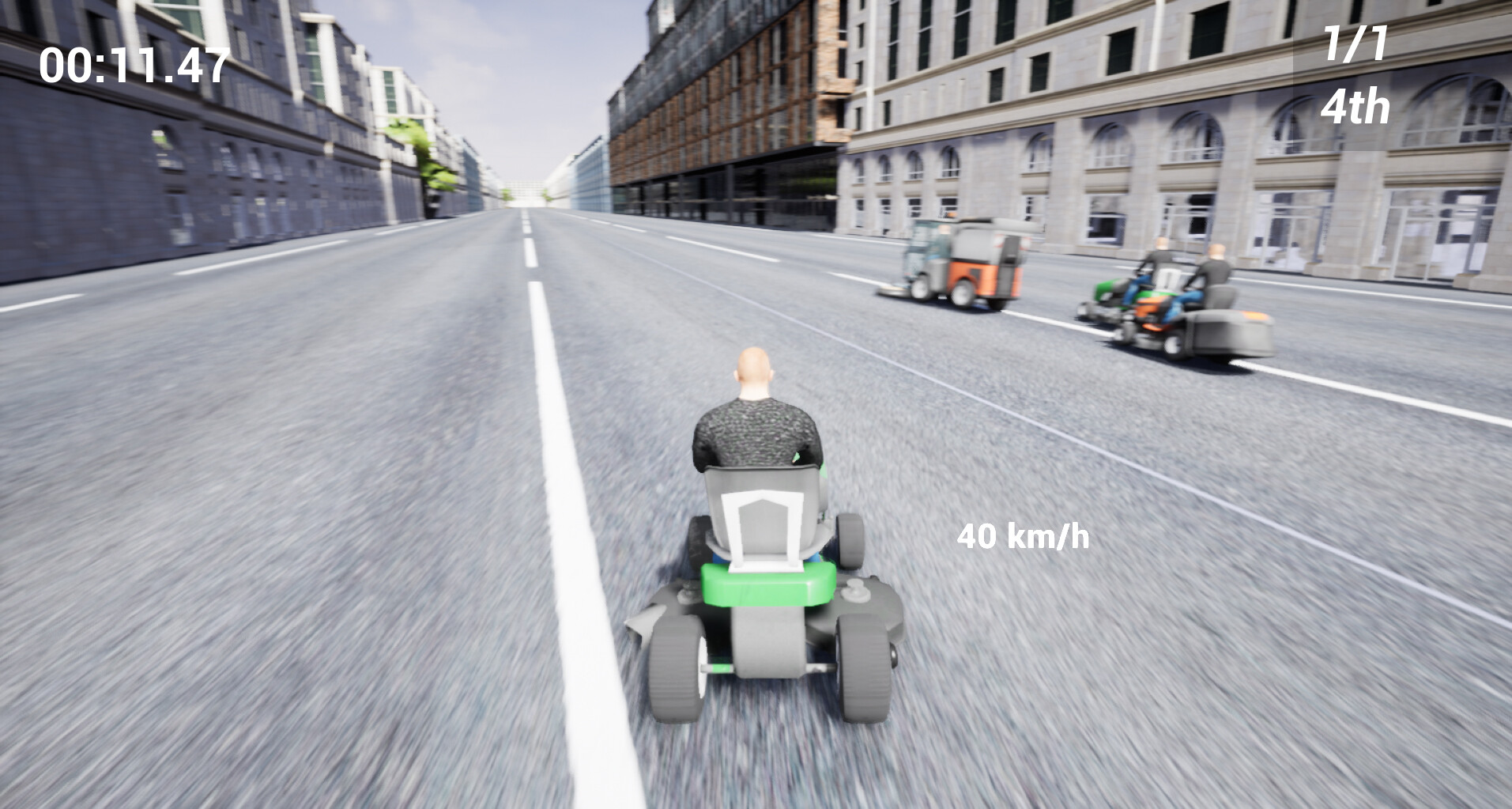 Lawnmower Game Racing 2: Drunken screenshot 4