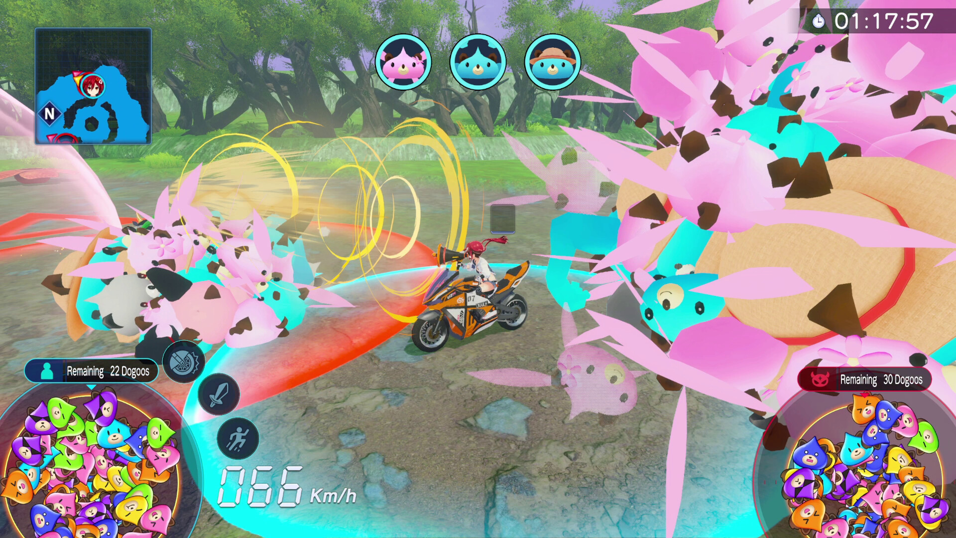 Neptunia Riders VS Dogoos screenshot 8