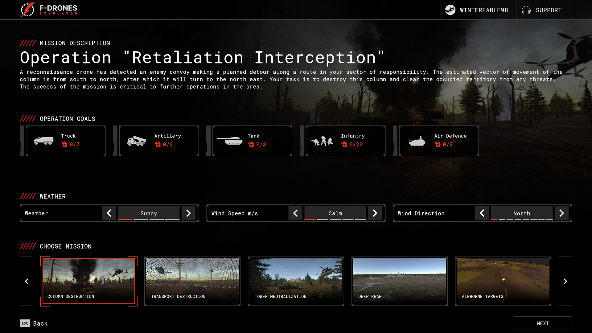 F-Drones Simulator