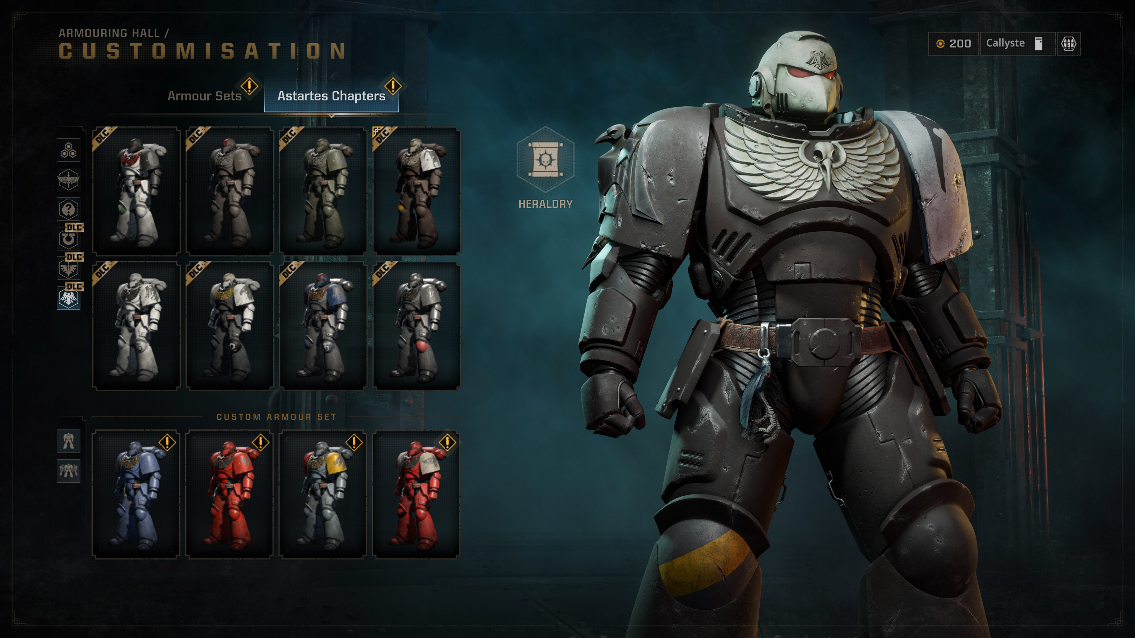 Warhammer 40,000: Space Marine 2 - Raven Guard Cosmetic Pack screenshot 11