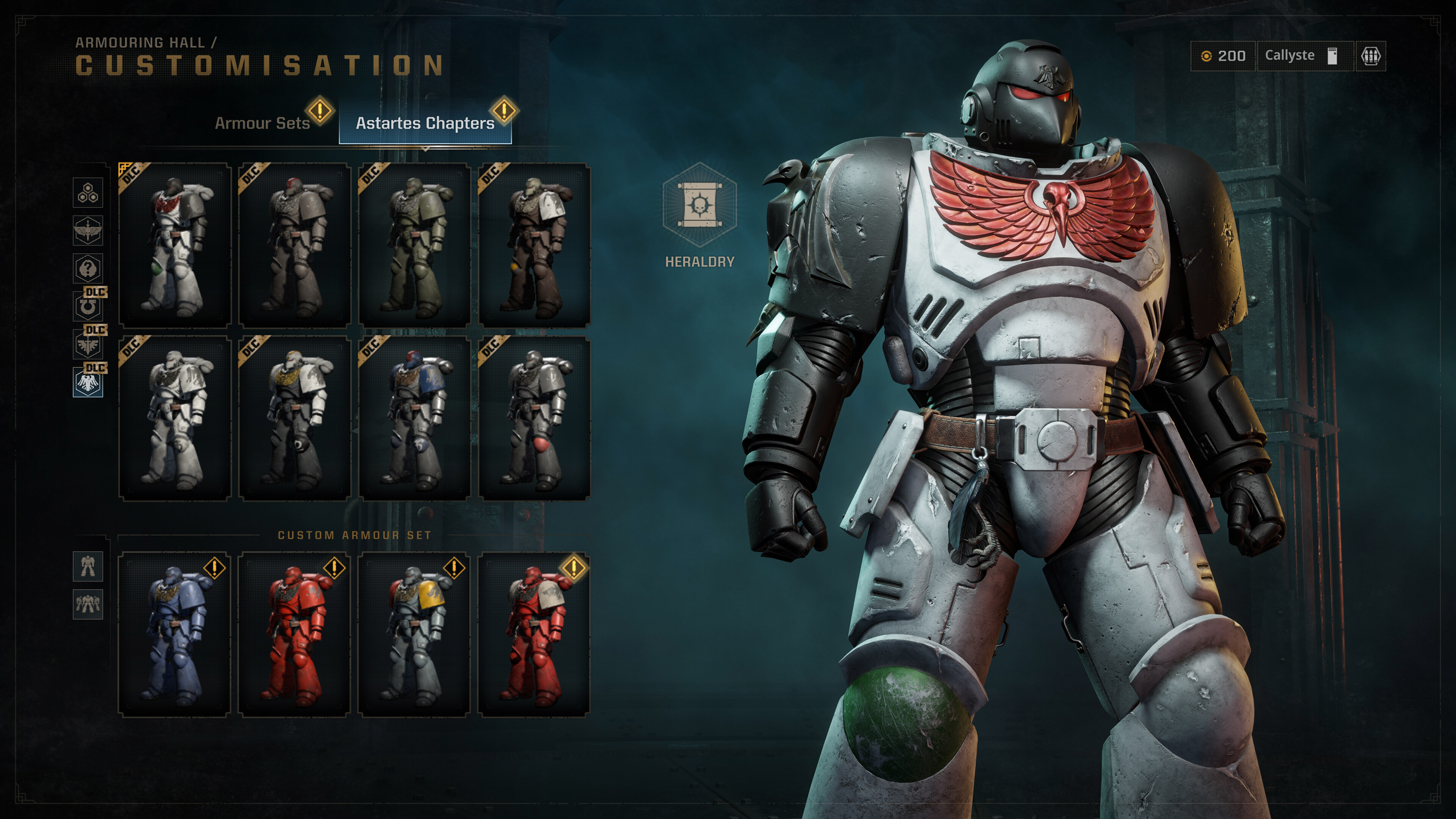 Warhammer 40,000: Space Marine 2 - Raven Guard Cosmetic Pack screenshot 8