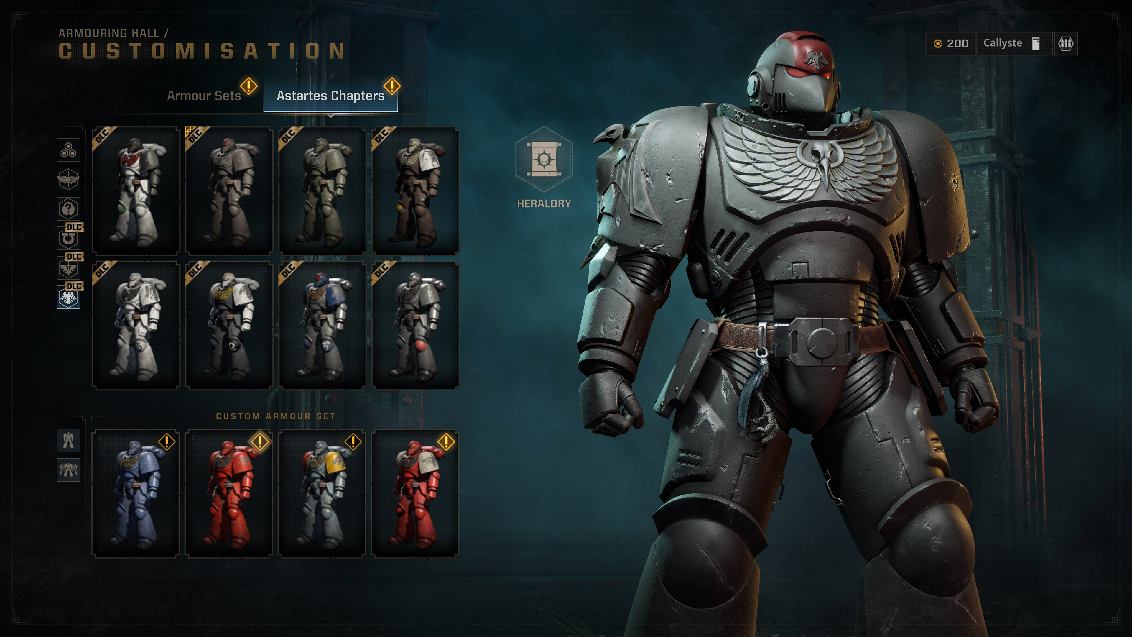 Warhammer 40,000: Space Marine 2 - Raven Guard Cosmetic Pack screenshot 9