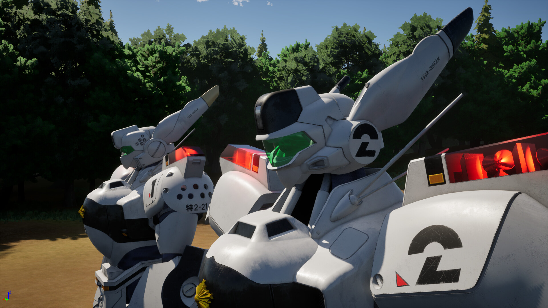 PATLABOR the Case Files gameplay screenshot 2