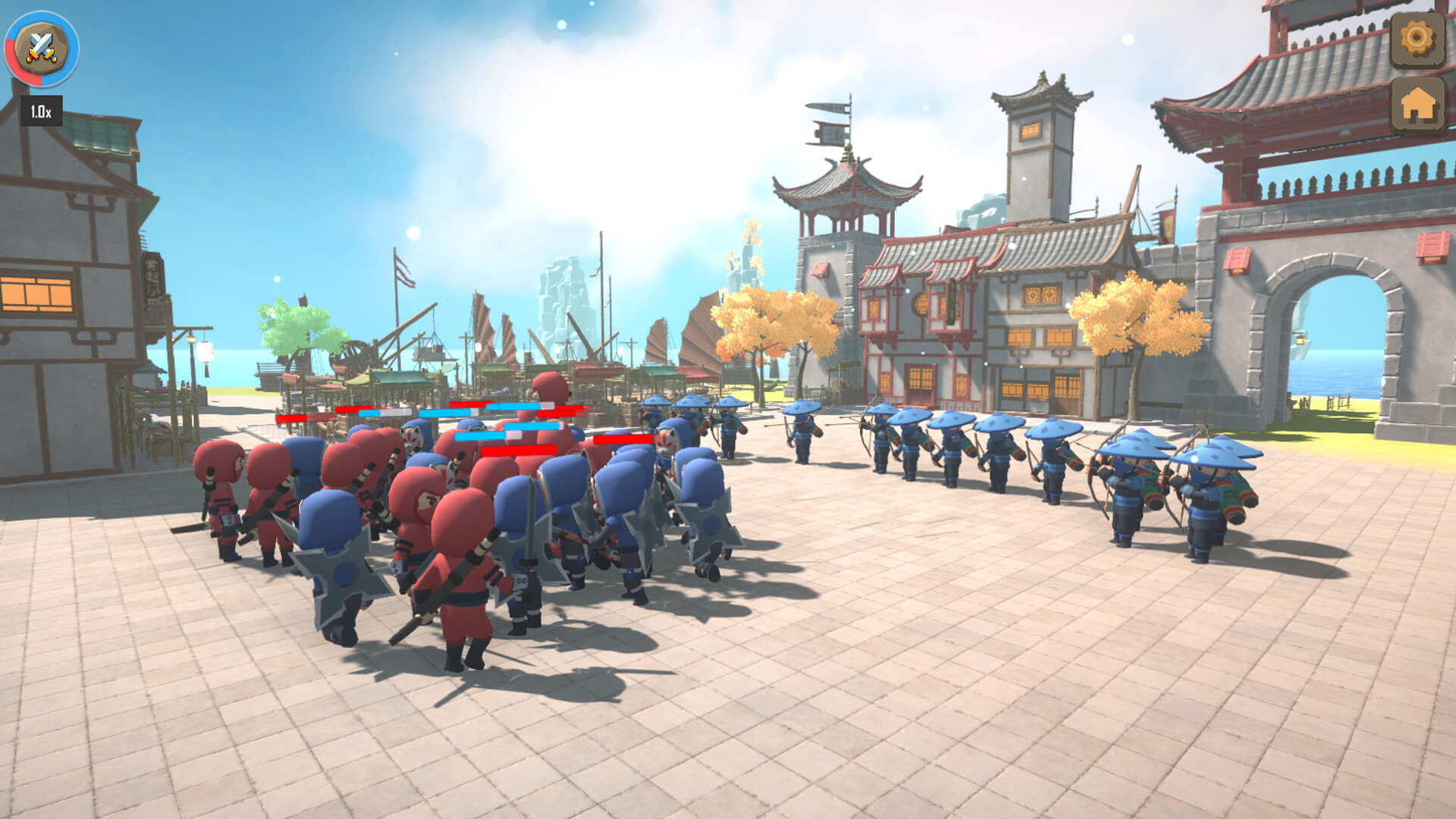 Ninja Wars: Battle Simulator screenshot 6