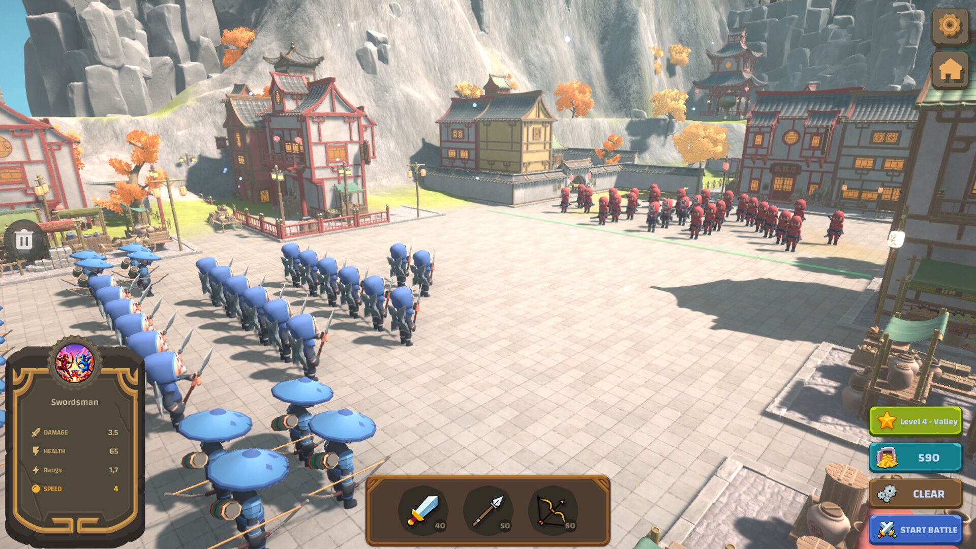 Ninja Wars: Battle Simulator screenshot 4