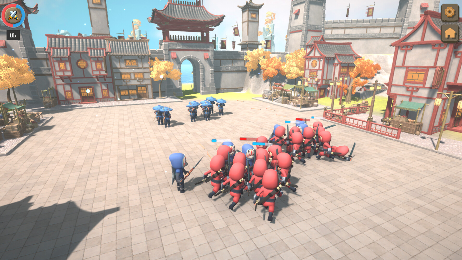 Ninja Wars: Battle Simulator screenshot 5