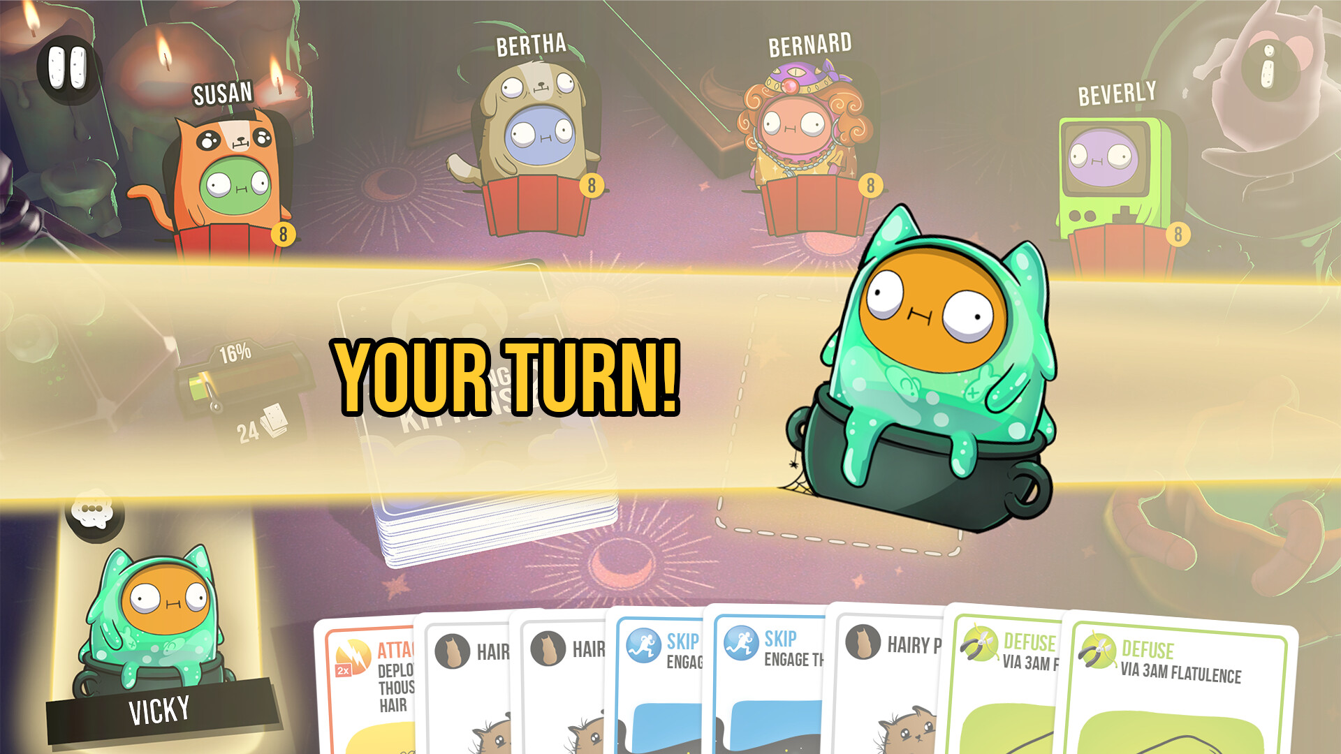 Exploding Kittens® 2: Mystic Mayhem Pack screenshot 3