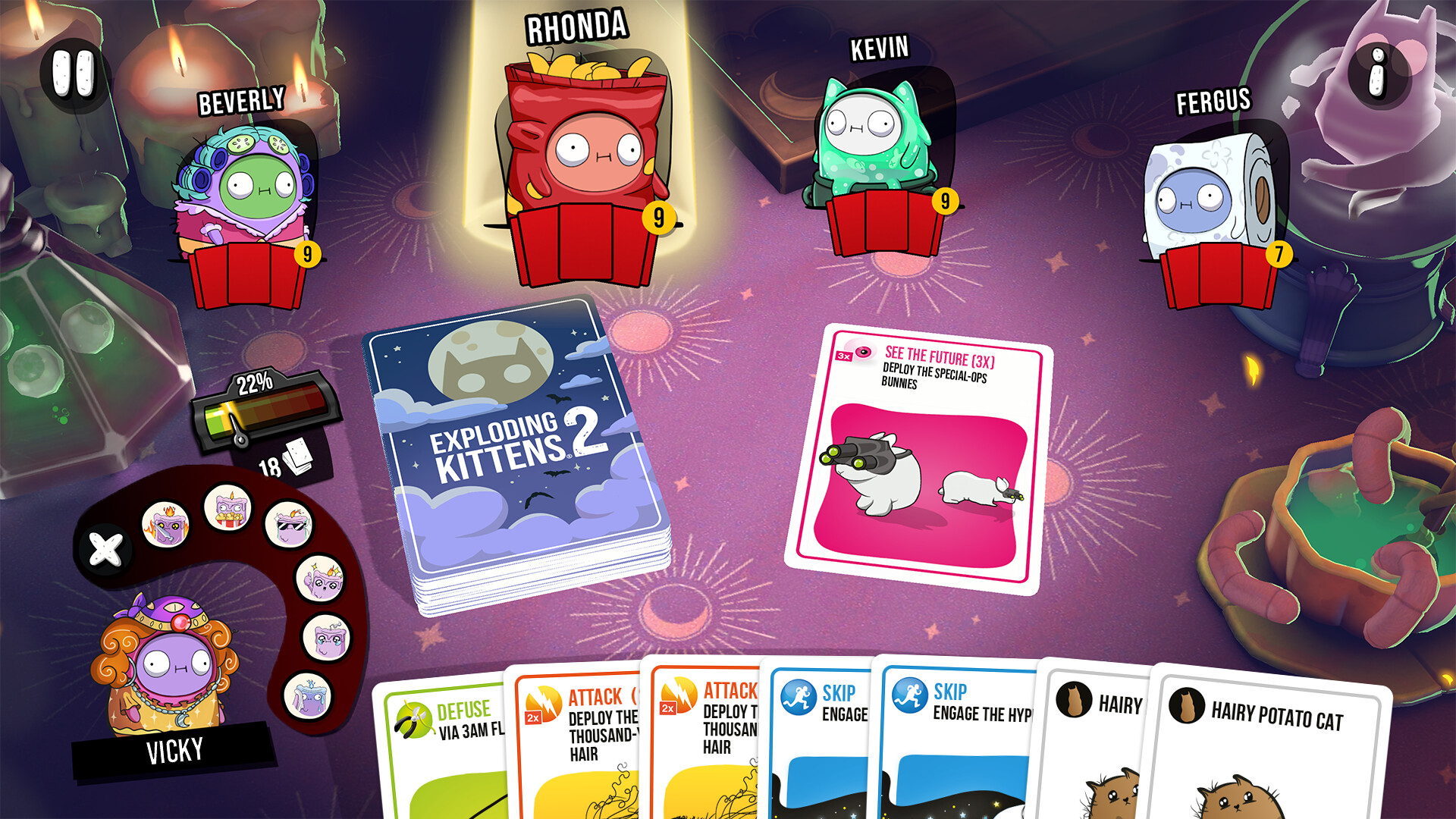 Exploding Kittens® 2: Mystic Mayhem Pack screenshot 4
