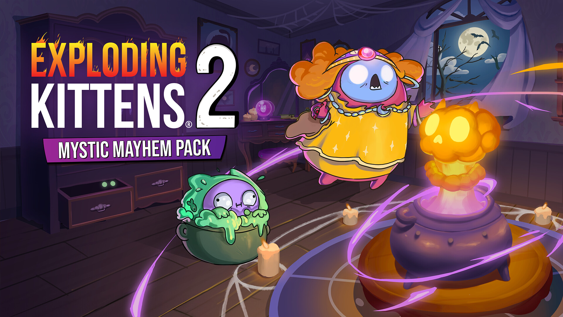 Exploding Kittens® 2: Mystic Mayhem Pack screenshot 1