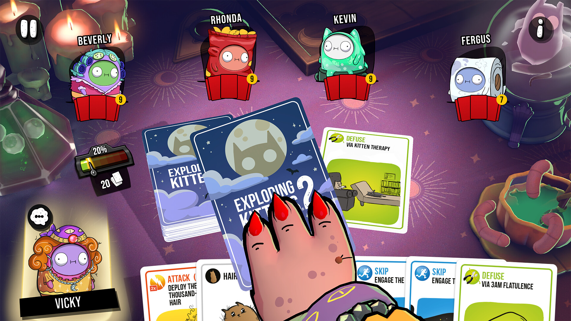 Exploding Kittens® 2: Mystic Mayhem Pack screenshot 2