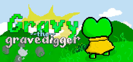 Gravy the gravedigger: header artwork