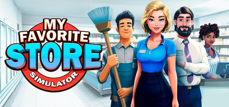 My Favorite Store Simulator — Steam header