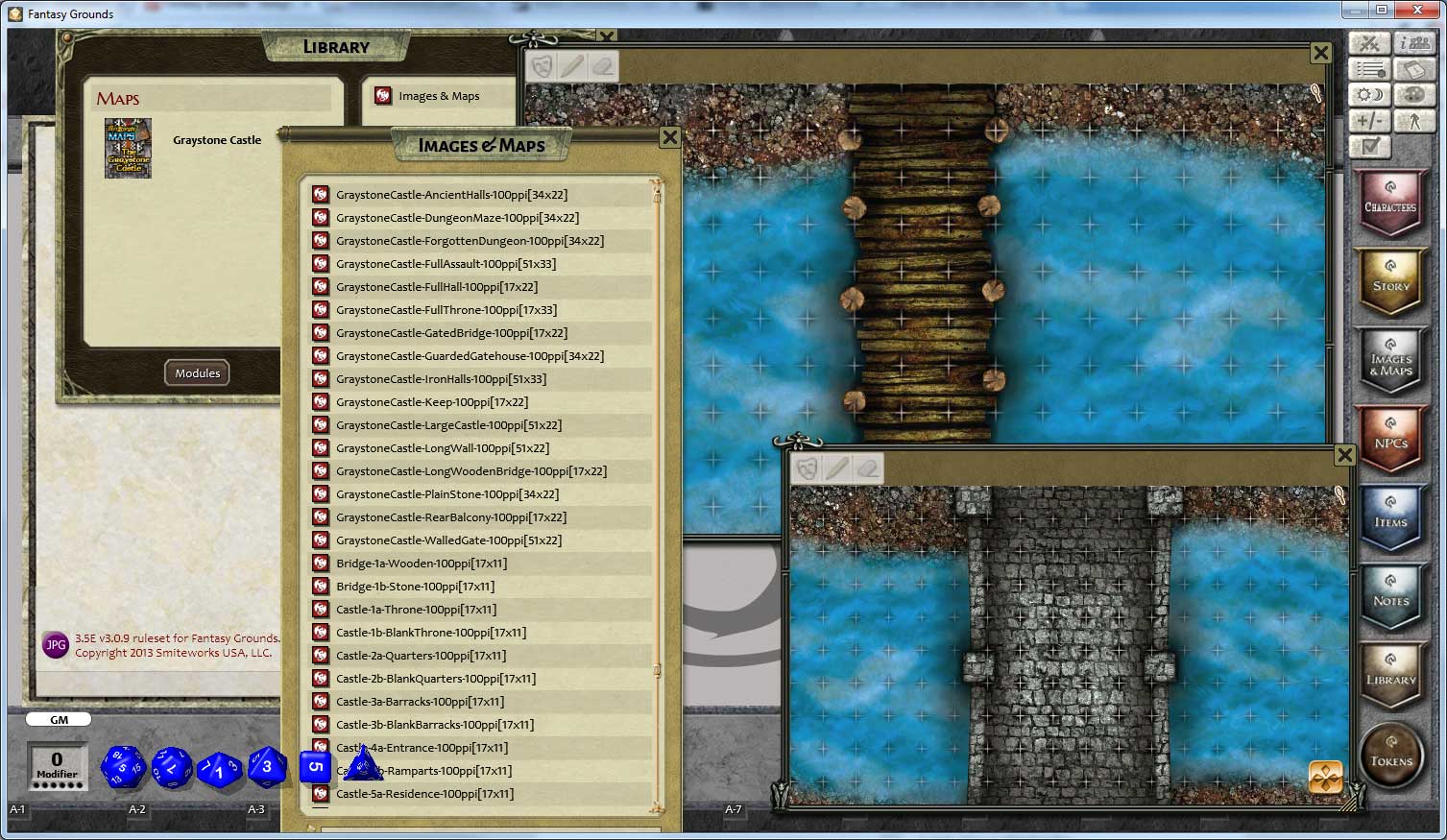 Fantasy Grounds - Maps: Graystone Castle screenshot 4