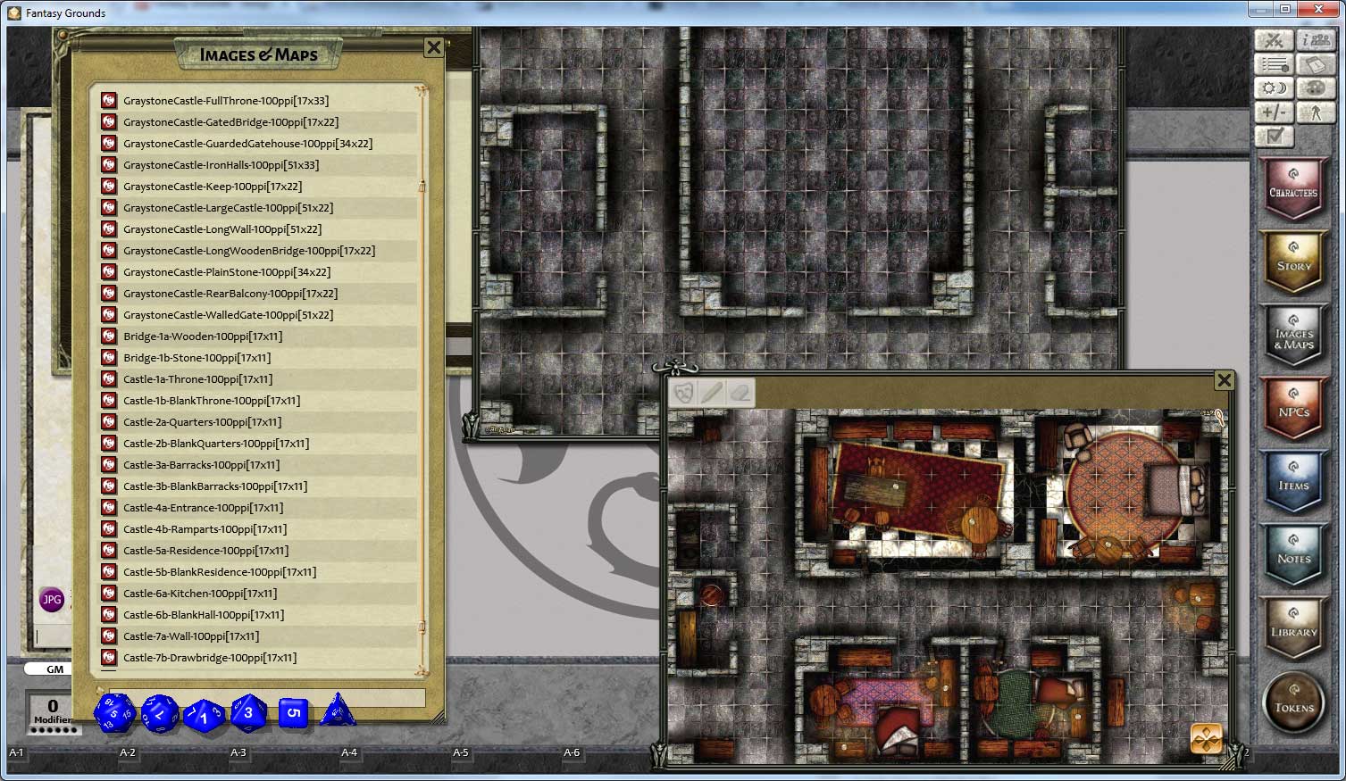 Fantasy Grounds - Maps: Graystone Castle screenshot 7