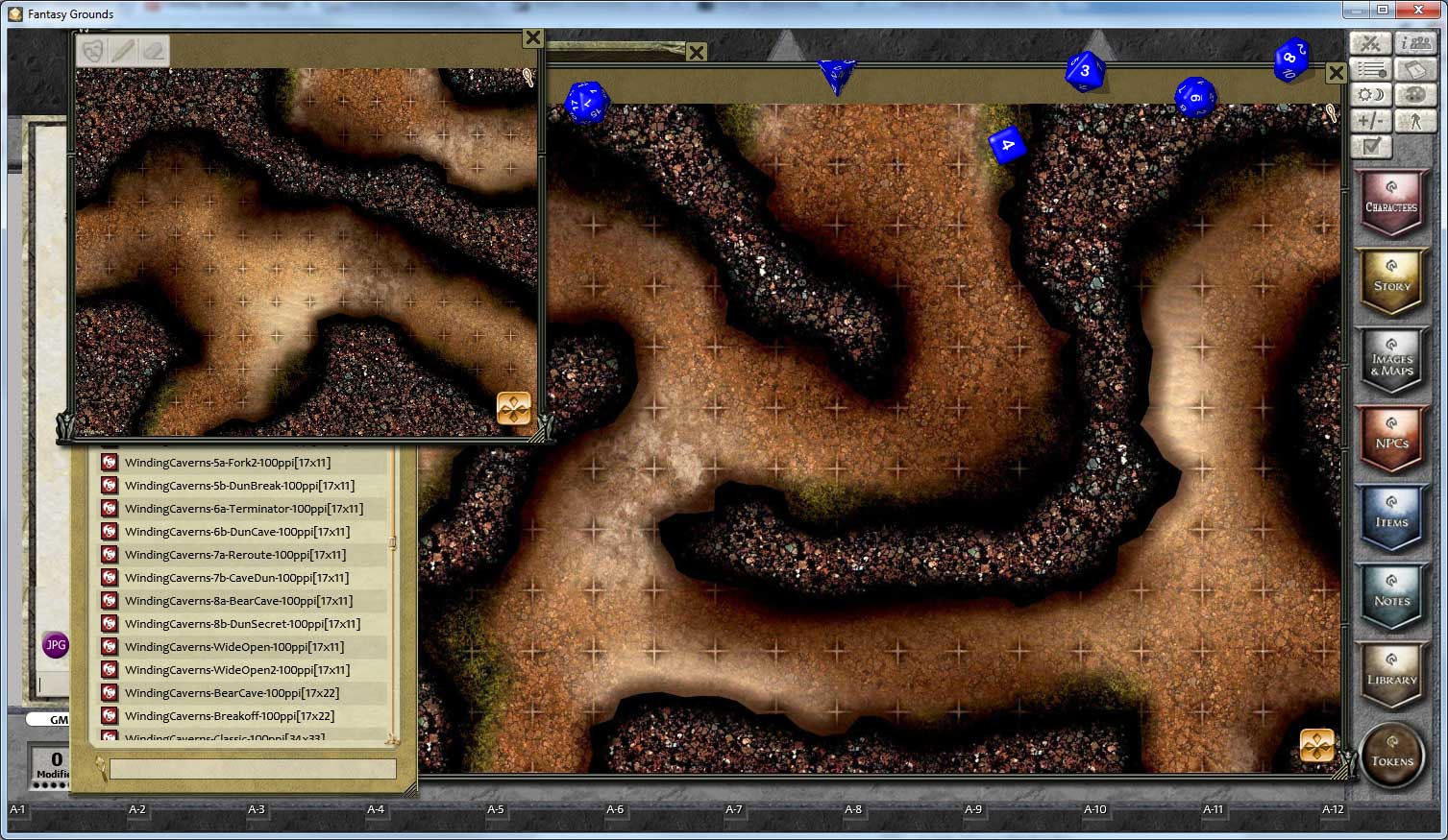 Fantasy Grounds - Maps: Winding Caverns screenshot 9