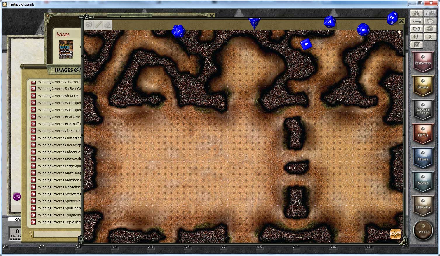 Fantasy Grounds - Maps: Winding Caverns screenshot 7