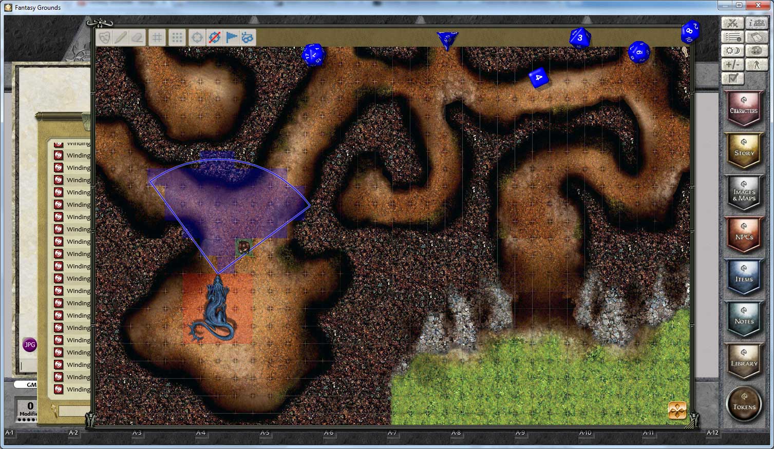 Fantasy Grounds - Maps: Winding Caverns screenshot 6