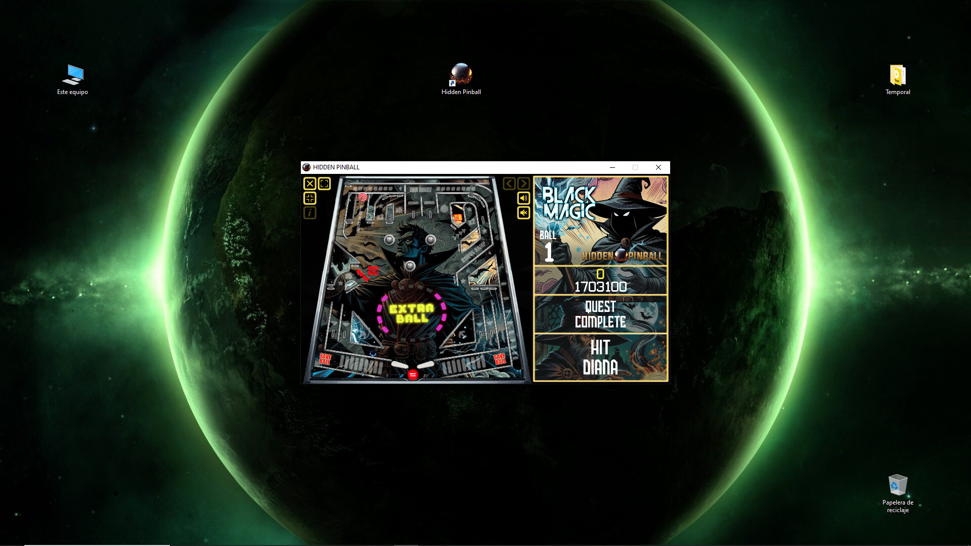 Hidden Pinball screenshot 2
