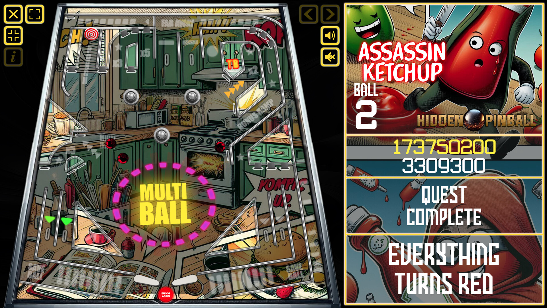 Hidden Pinball screenshot 4
