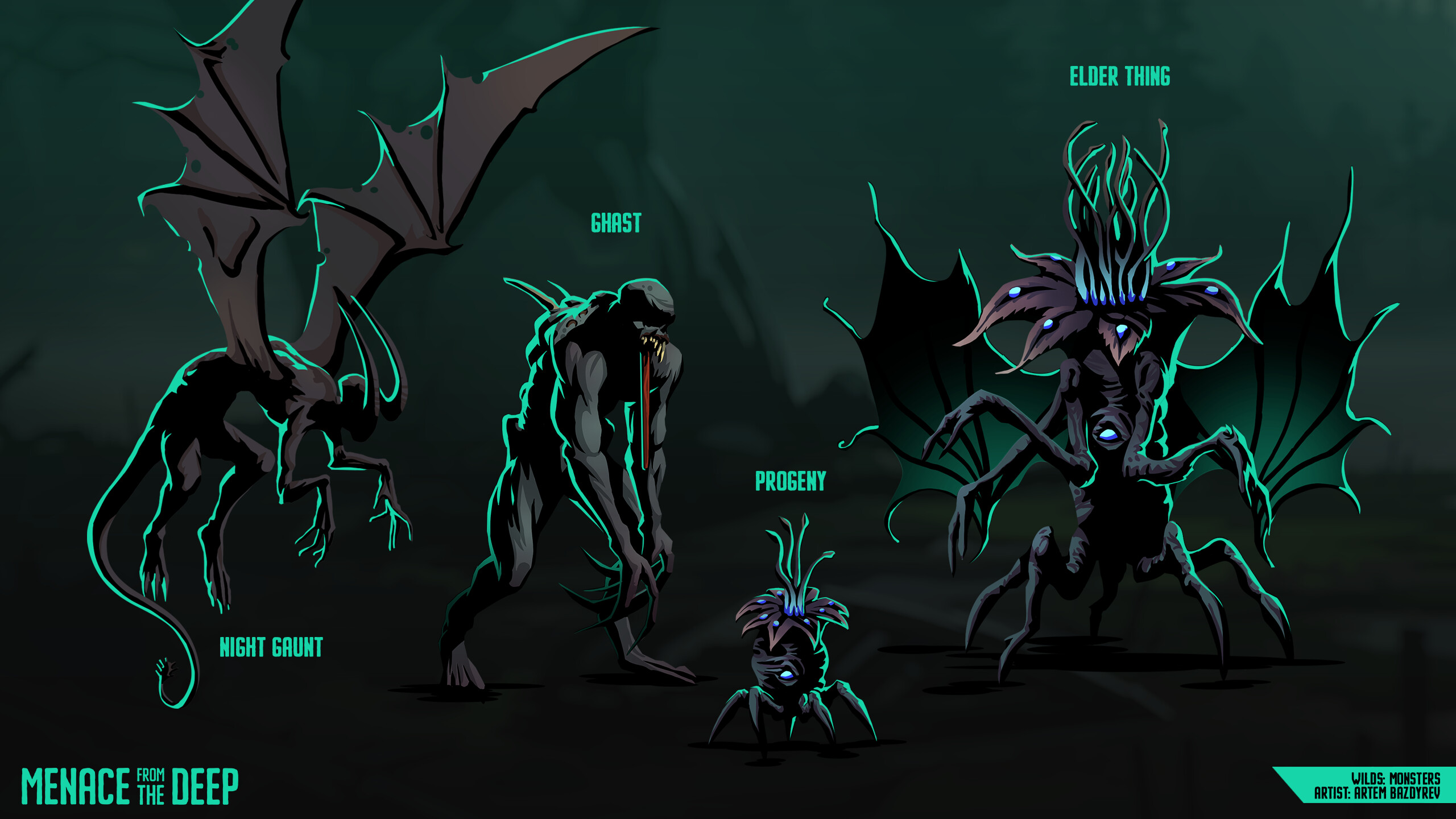 Menace from the Deep - Digital Artbook screenshot 1