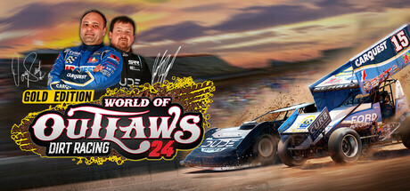 World of Outlaws: Dirt Racing 24 Gold Edition Cover Image