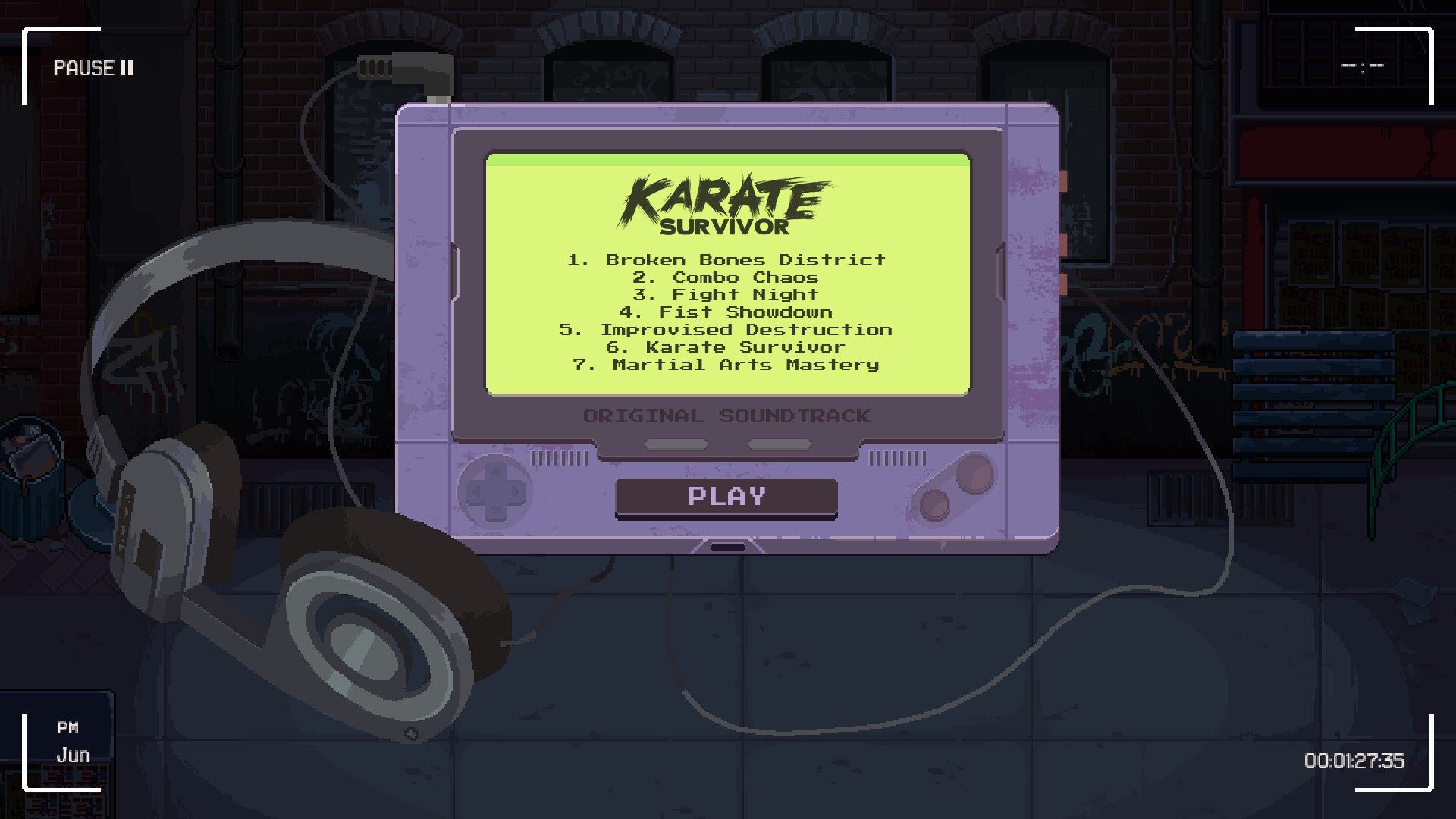 Karate Survivor Soundtrack screenshot 1