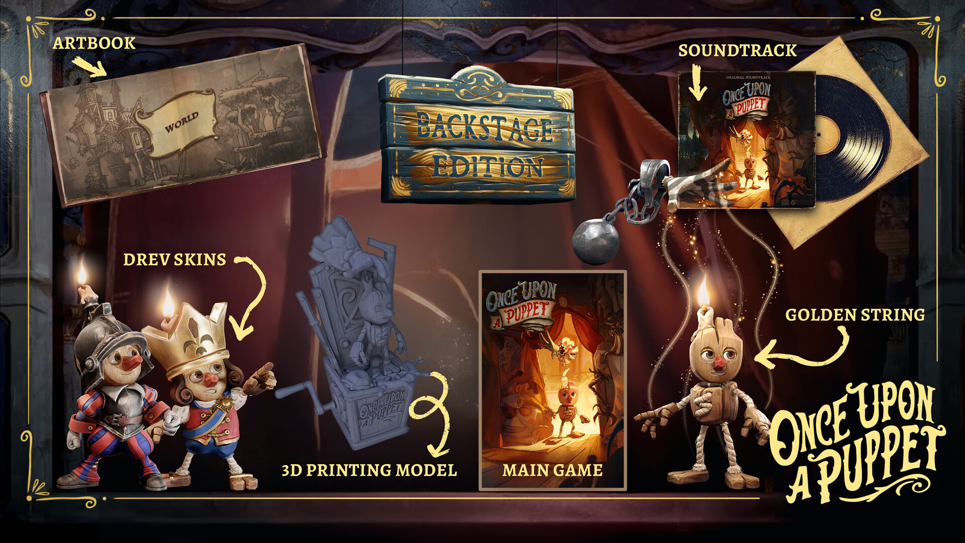 Once Upon A Puppet - Supporter Pack screenshot 1
