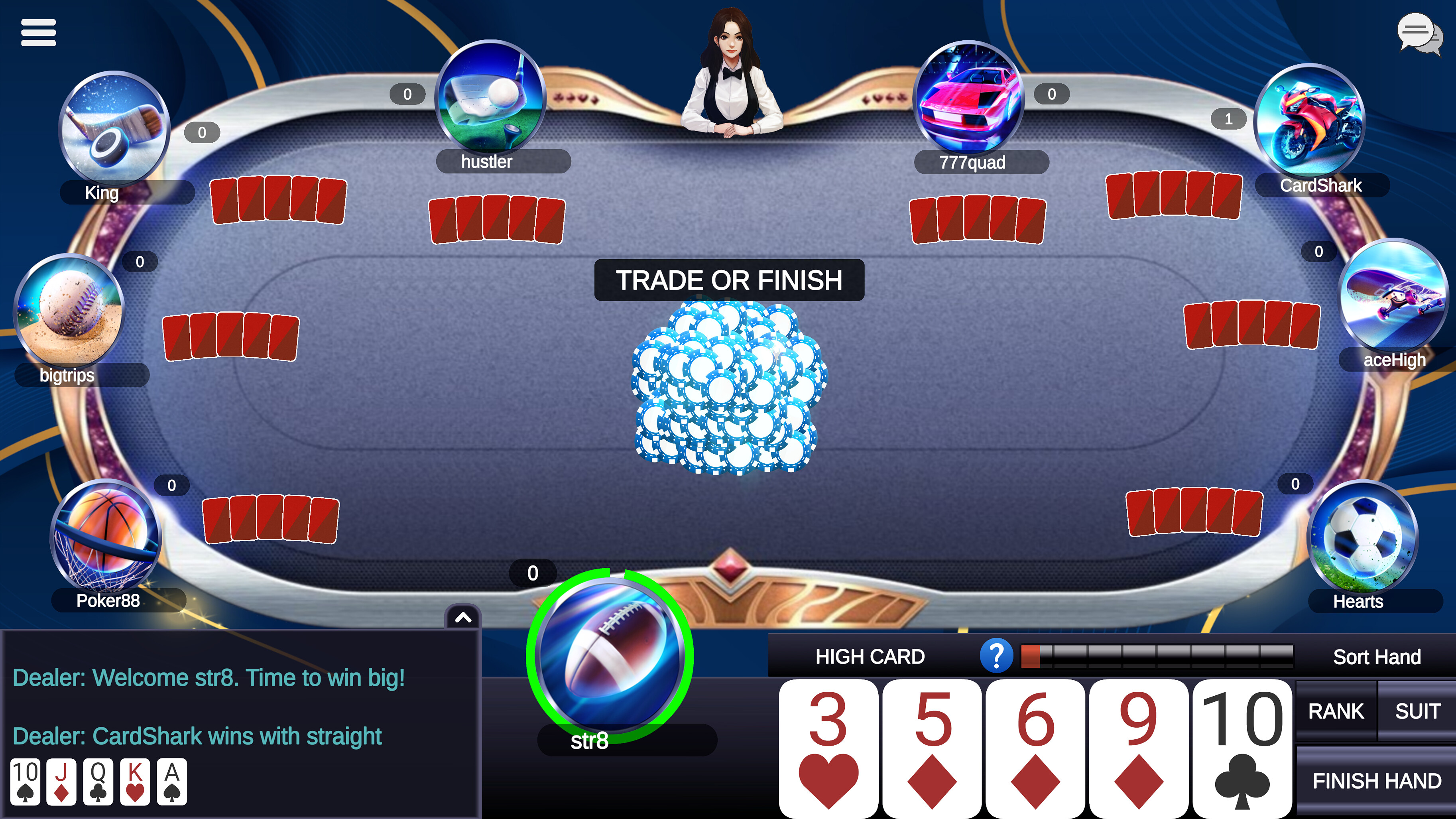 Switch Poker screenshot 1