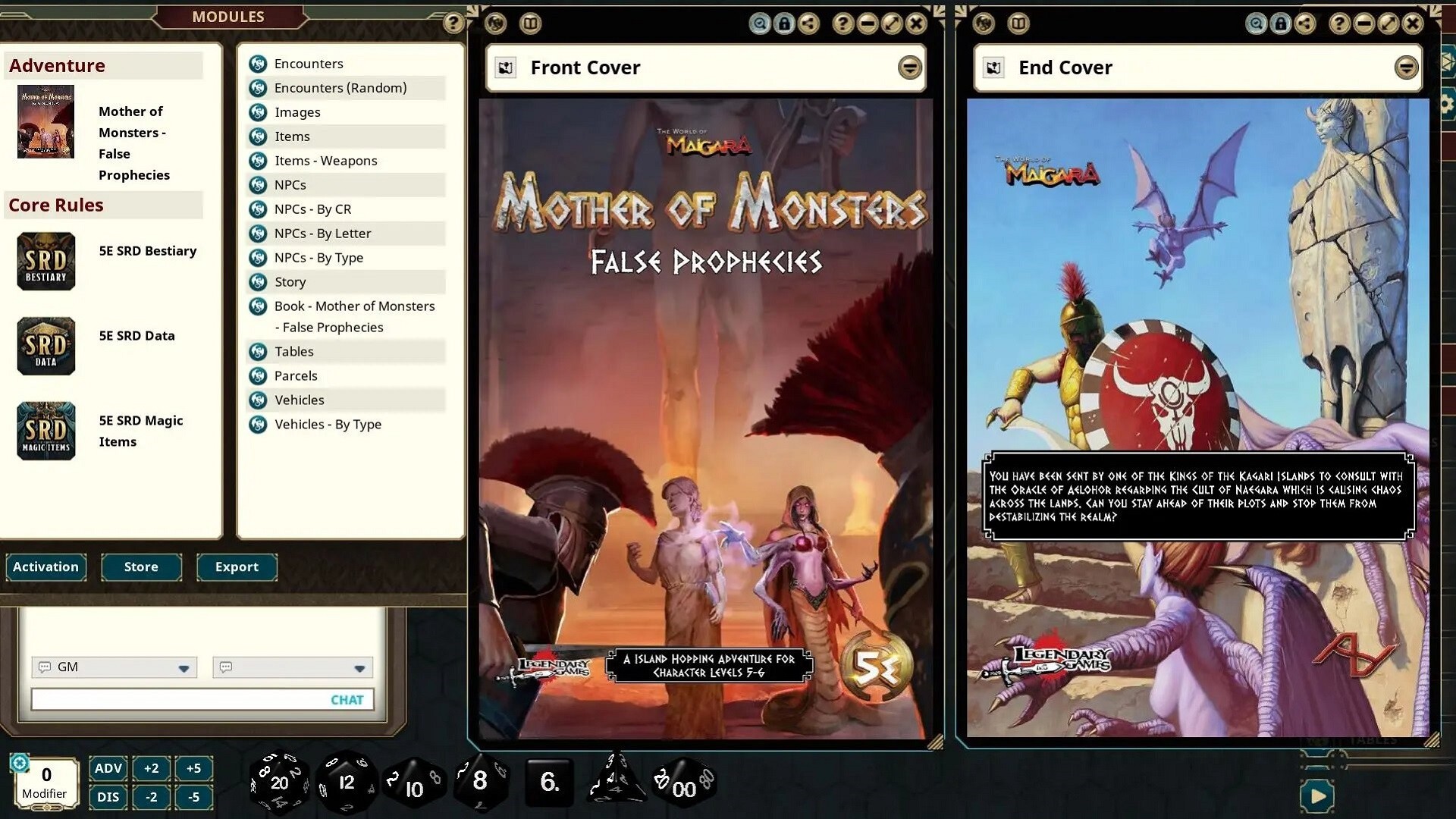 Fantasy Grounds - False Prophecies screenshot 5