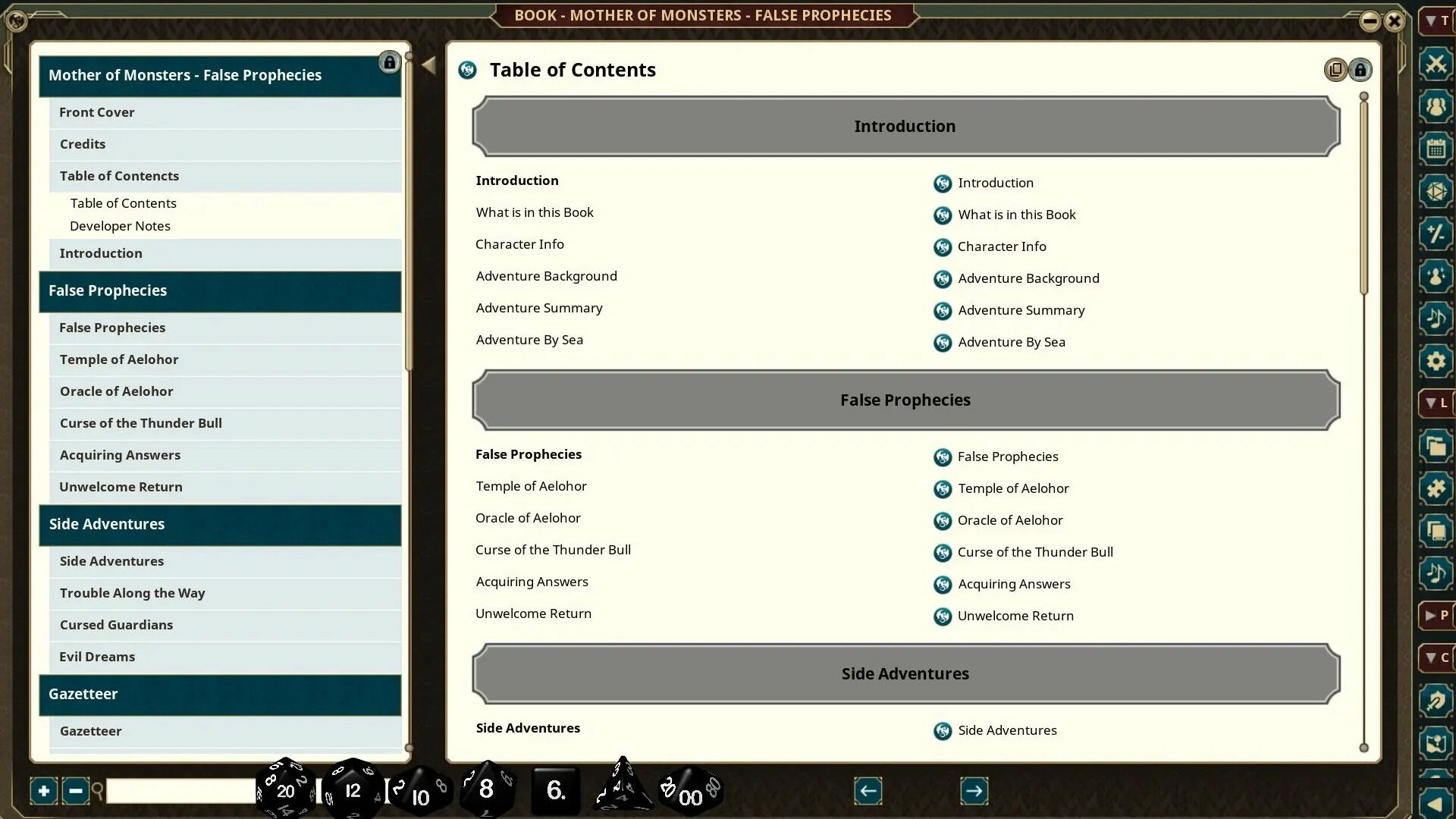 Fantasy Grounds - False Prophecies screenshot 1