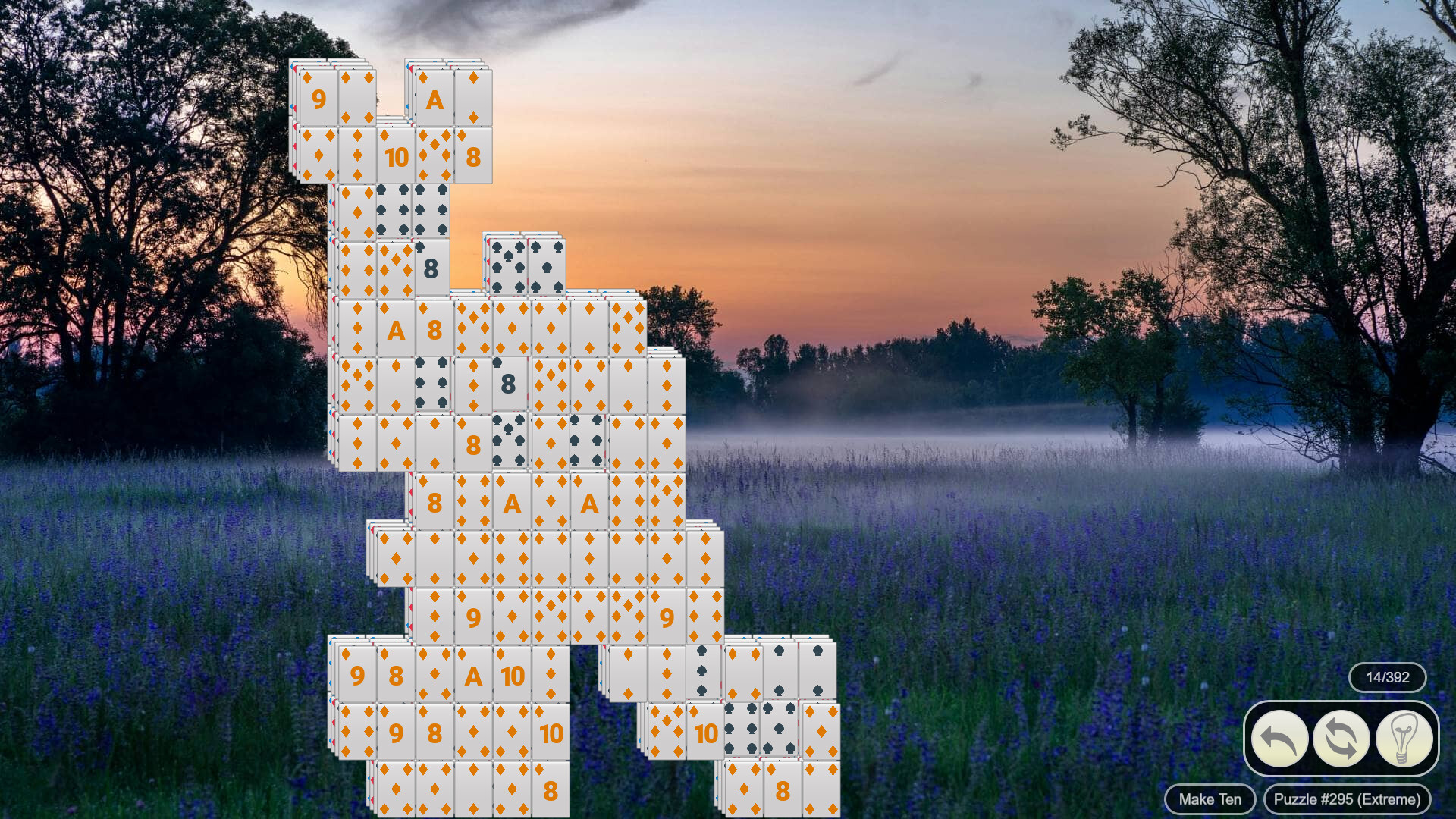 Solitaire Flowerscapes screenshot 6