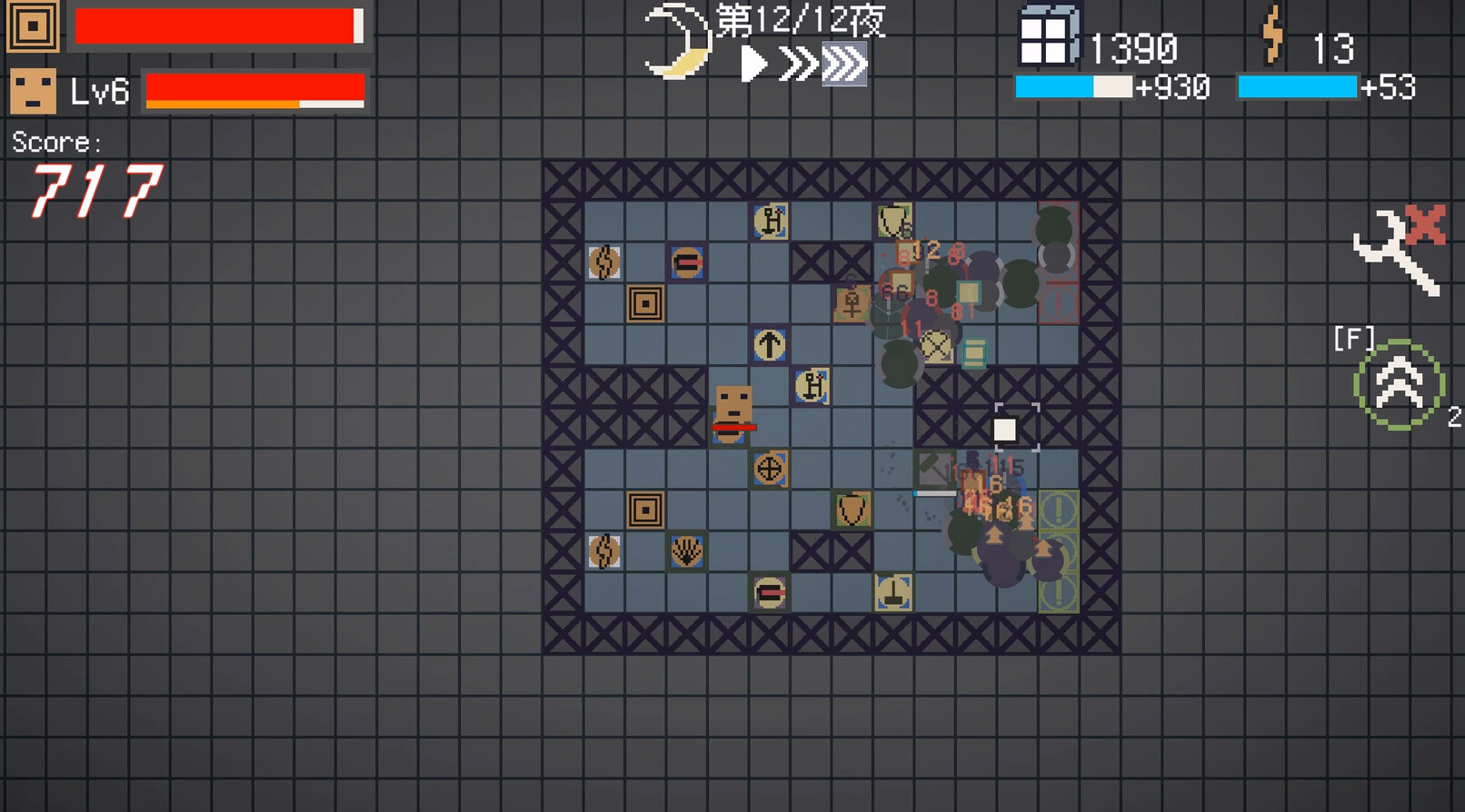Square Circle War screenshot 1