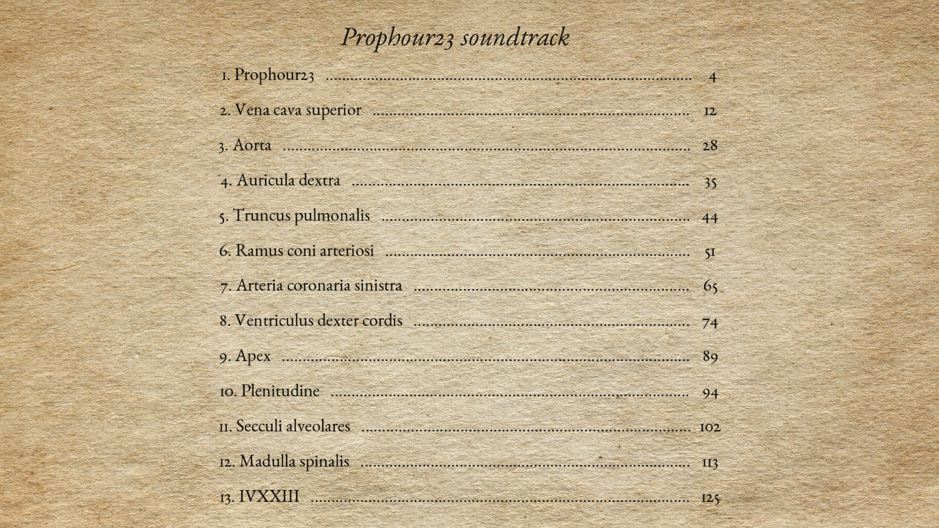Prophour23 - Soundtrack screenshot 1
