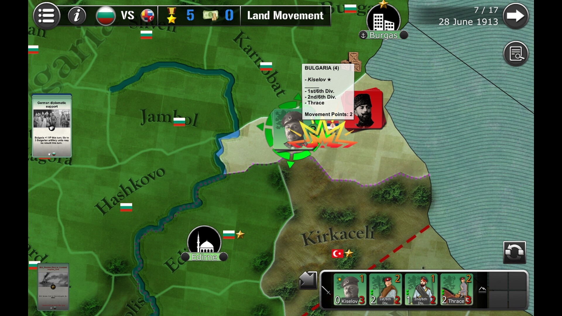 Wars Across the World: Bulgaria 1913 screenshot 7