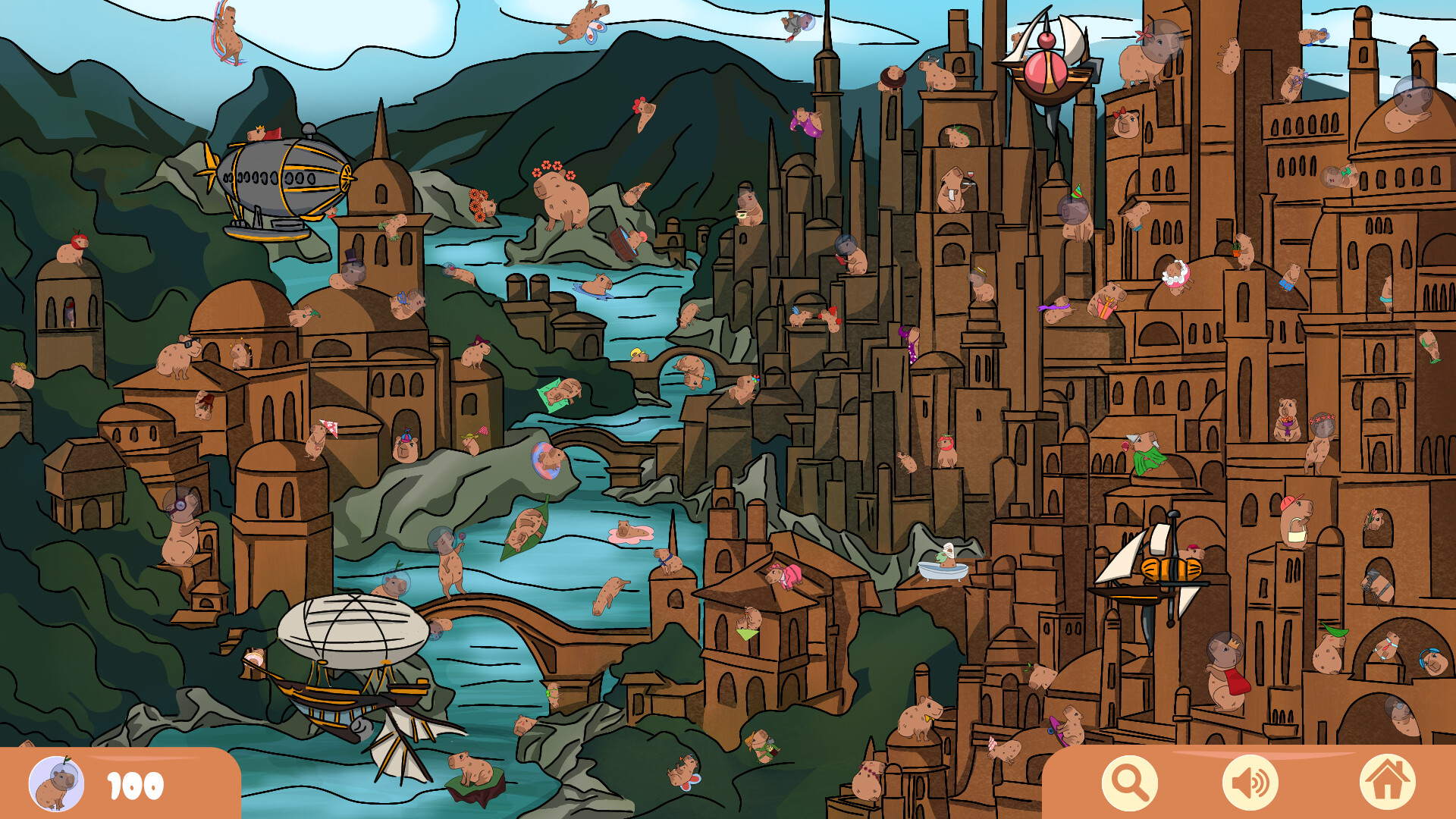 100 Hidden Capybaras screenshot 3