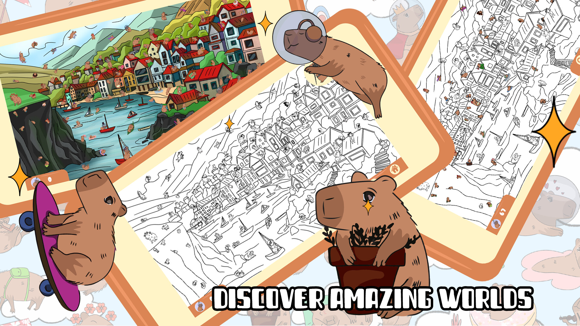100 Hidden Capybaras screenshot 5