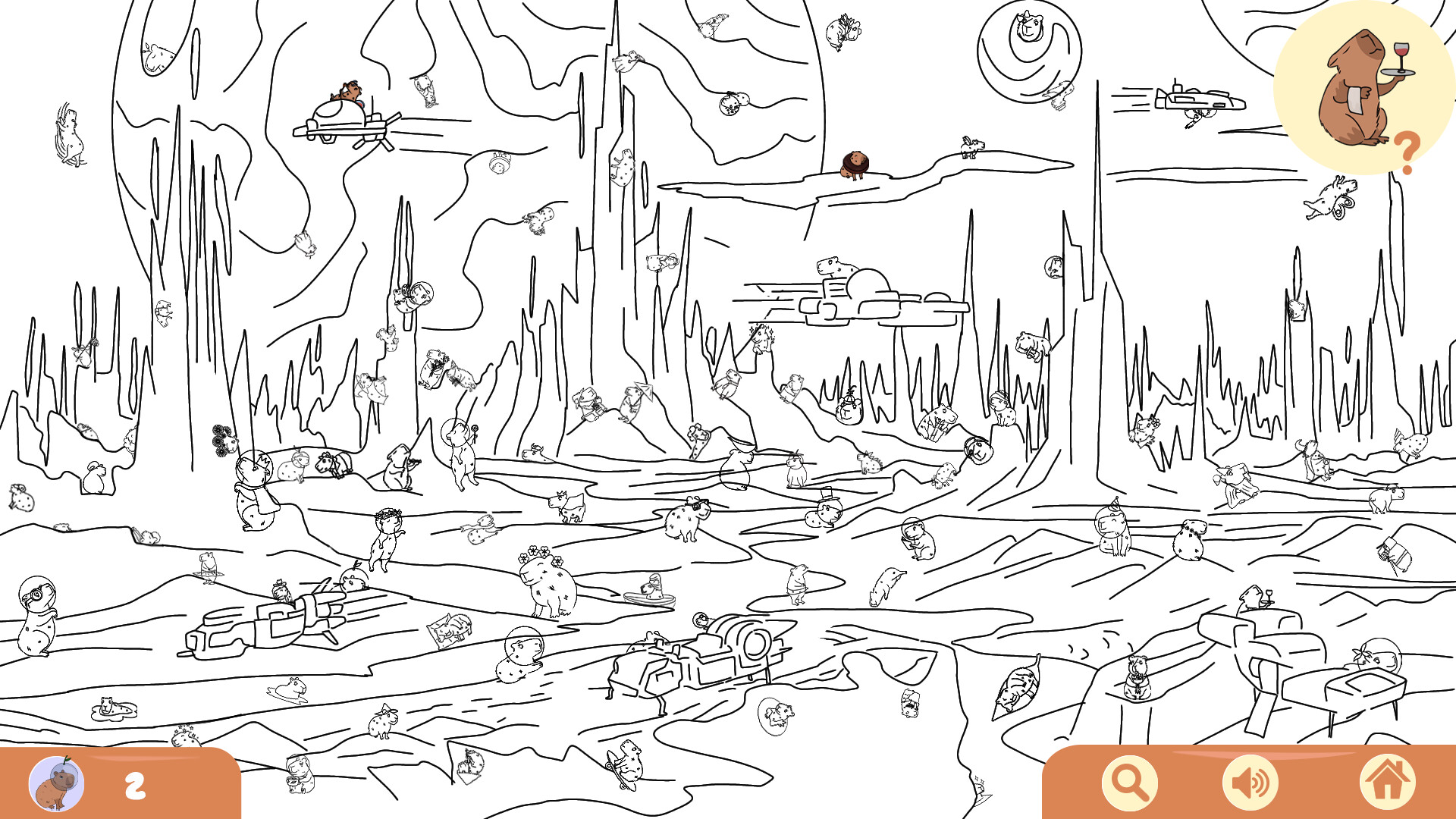 100 Hidden Capybaras screenshot 2