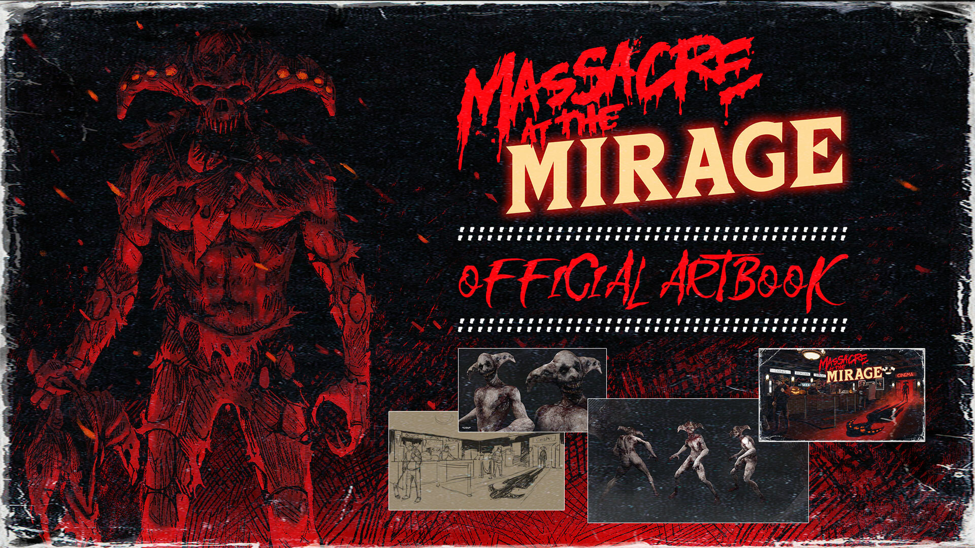 Massacre At The Mirage: Artbook screenshot 1
