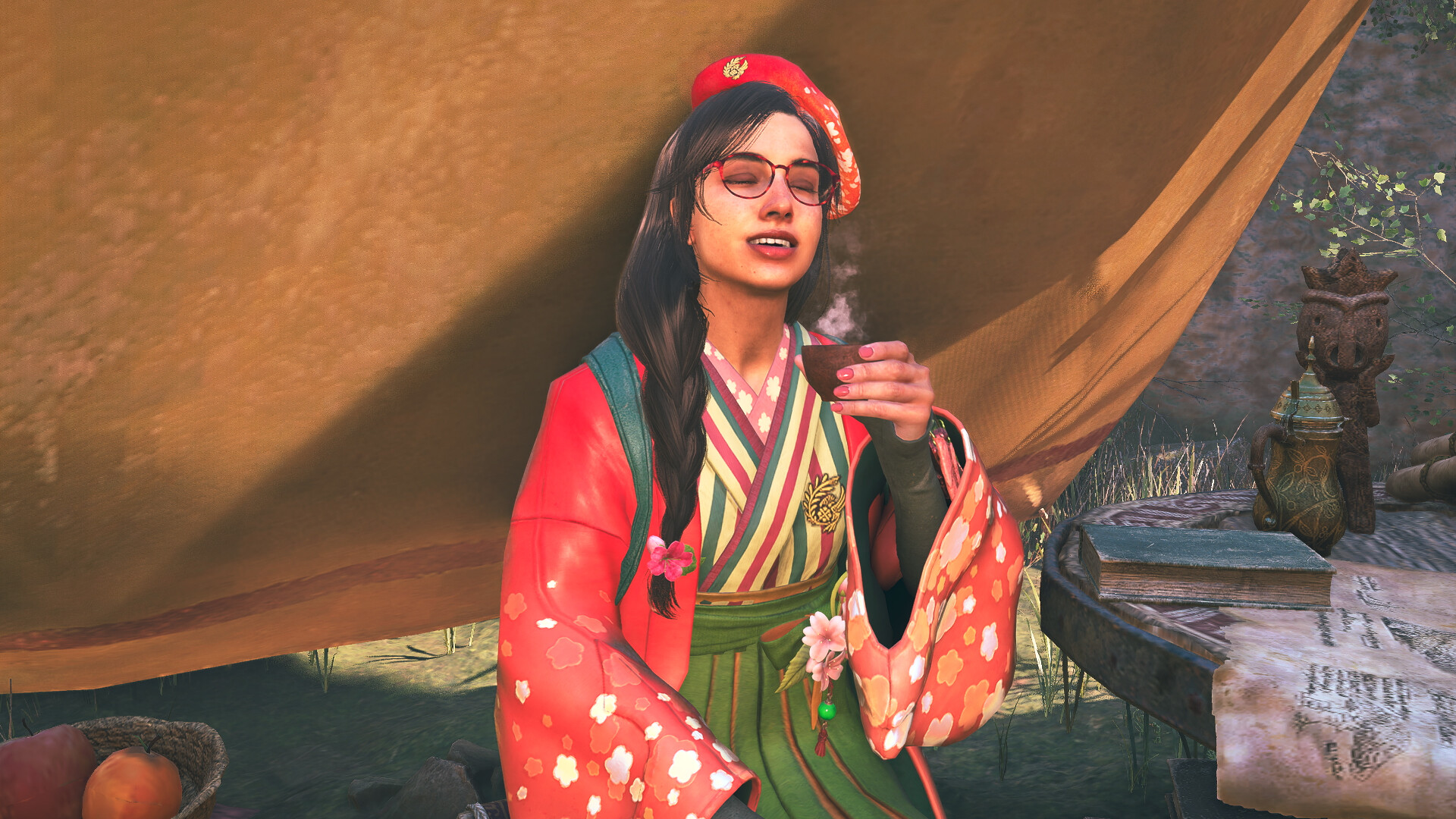 Monster Hunter Wilds - Alma Outfit: Spring Blossom Kimono screenshot 3