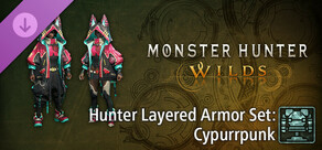 Monster Hunter Wilds - เซ็ตเกราะสวมทับฮันเตอร์: ไซเบอร์เมี้ยว