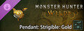 Monster Hunter Wilds - Pendant: Strigible: Gold