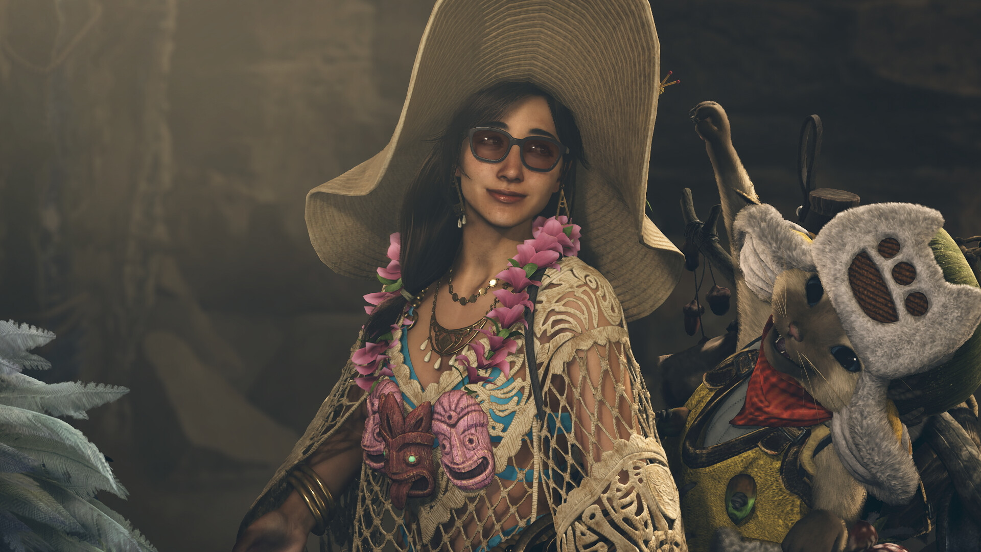 Monster Hunter Wilds - Alma Outfit: Summer Poncho screenshot 2
