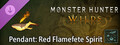 Monster Hunter Wilds - Pendant: Red Flamefete Spirit