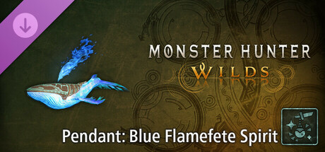 Monster Hunter Wilds - Pendant: Blue Flamefete Spirit