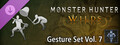 Monster Hunter Wilds - Gesture Set Vol. 7