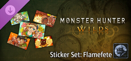 Monster Hunter Wilds - Sticker Set: Flamefete