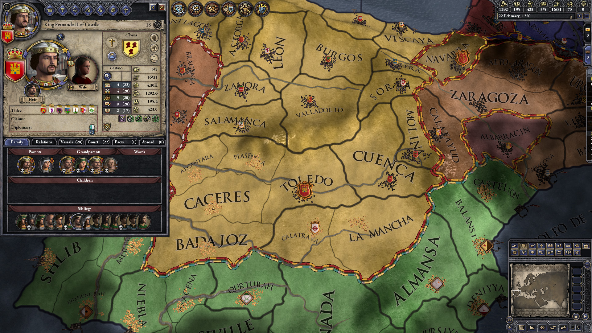 Crusader Kings II: Iberian Portraits screenshot 3