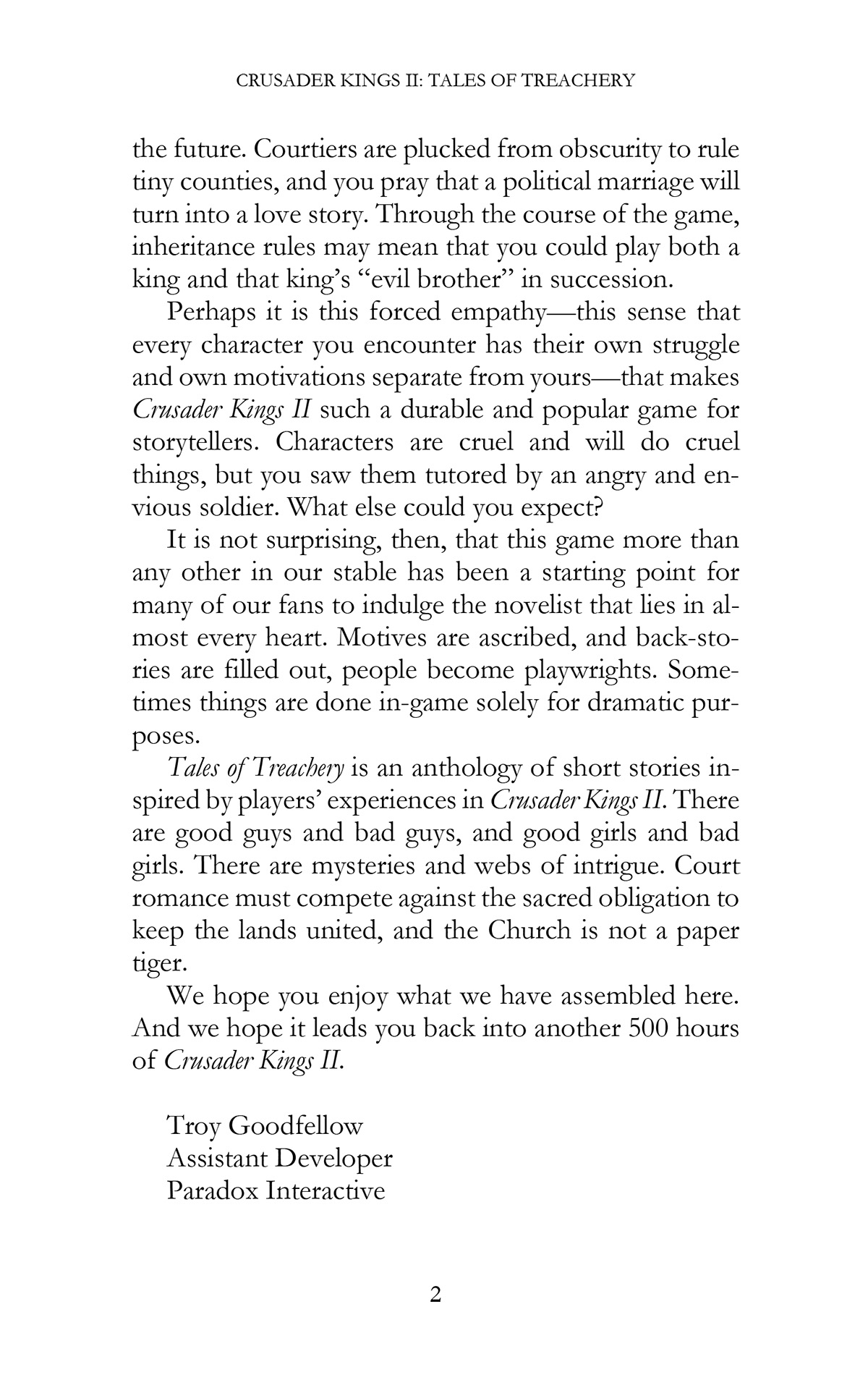 Crusader Kings II: Tales of Treachery EBook screenshot 5